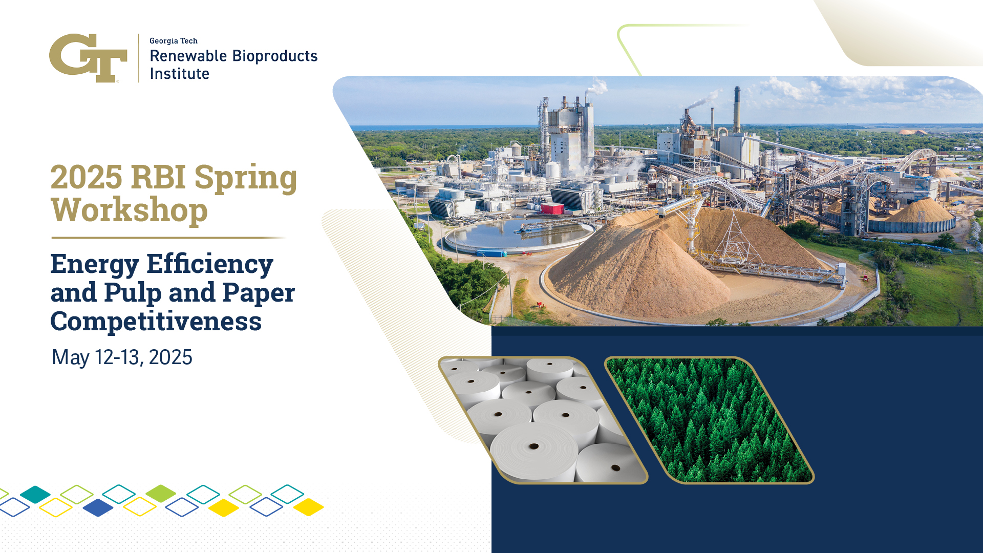 Flyer with information about the 2025 RBI Spring Workshop