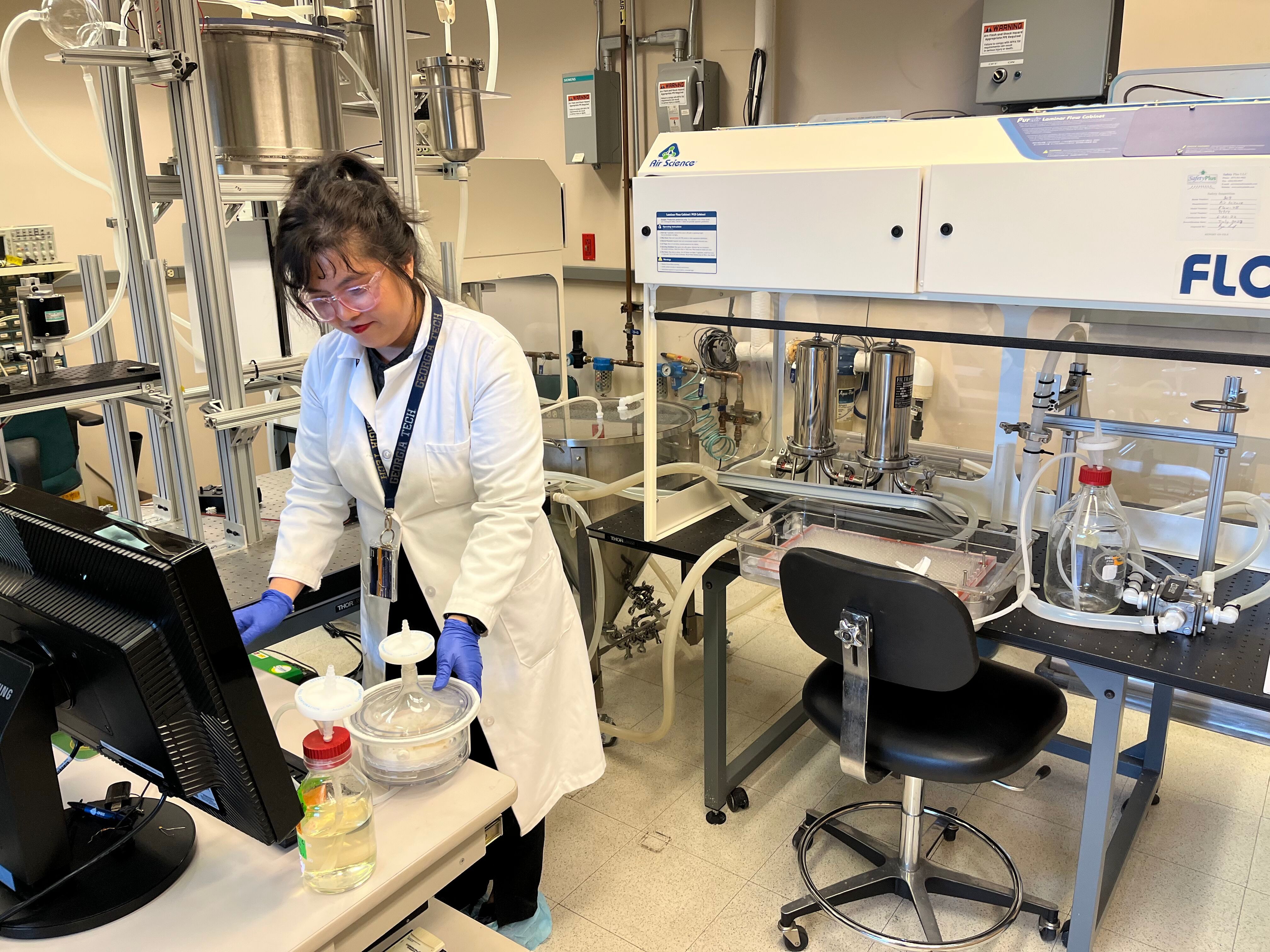 Georgia Tech Researcher working on the science and engineering of natural feedstock