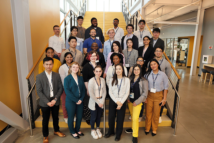 A group photo of the current RBI Fellows.