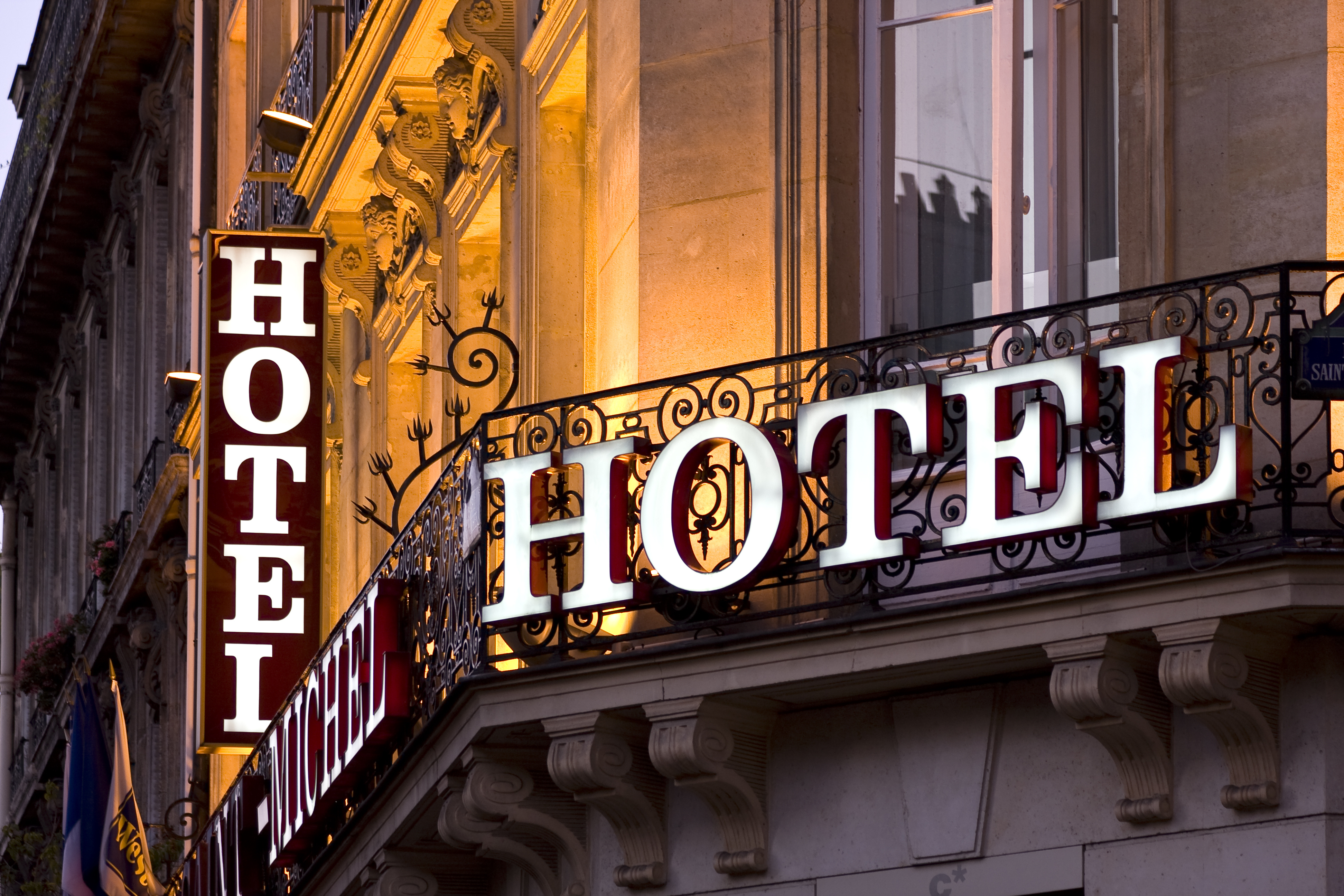 Hotel Sign Image