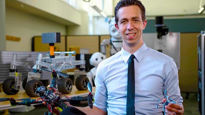 Matthew Gombolay has always had a heart for the healthcare industry.