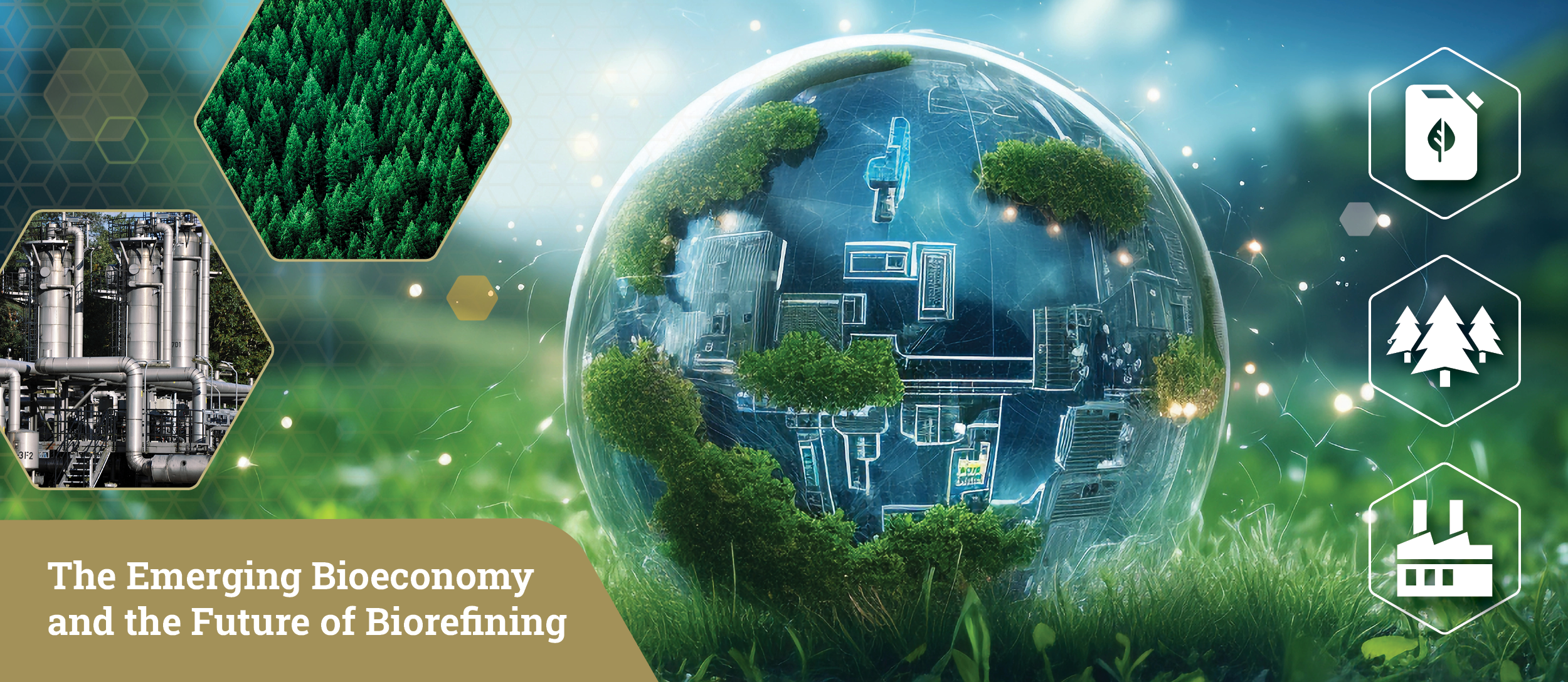 Image depicting bioeconomy and biorefining 