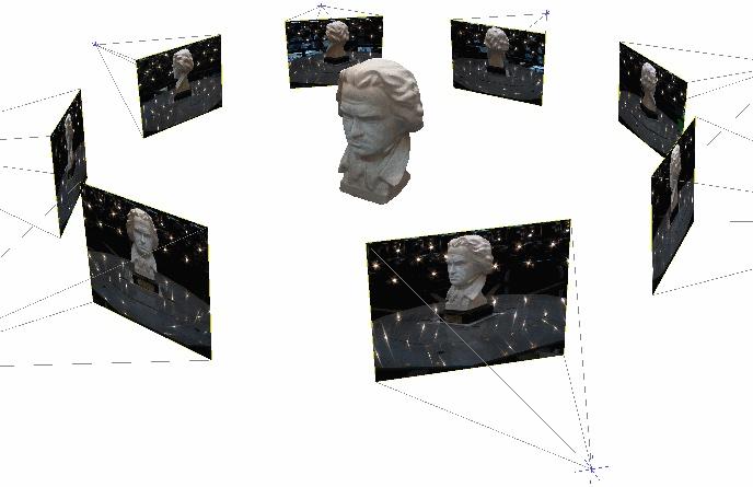 <p>Multiple 2D photographs taken from different locations can be used to create a 3D image. Solving minimal problems allows the 3D image to be rendered.</p>

<p>Image Source:</p>

<p>Continuous ratio optimization via convex relaxation with applications to multiview 3D reconstruction," 2009 IEEE Conference on Computer Vision and Pattern Recognition, 2009, pp. 1858-1864, doi: 10.1109/CVPR.2009.5206608.</p>