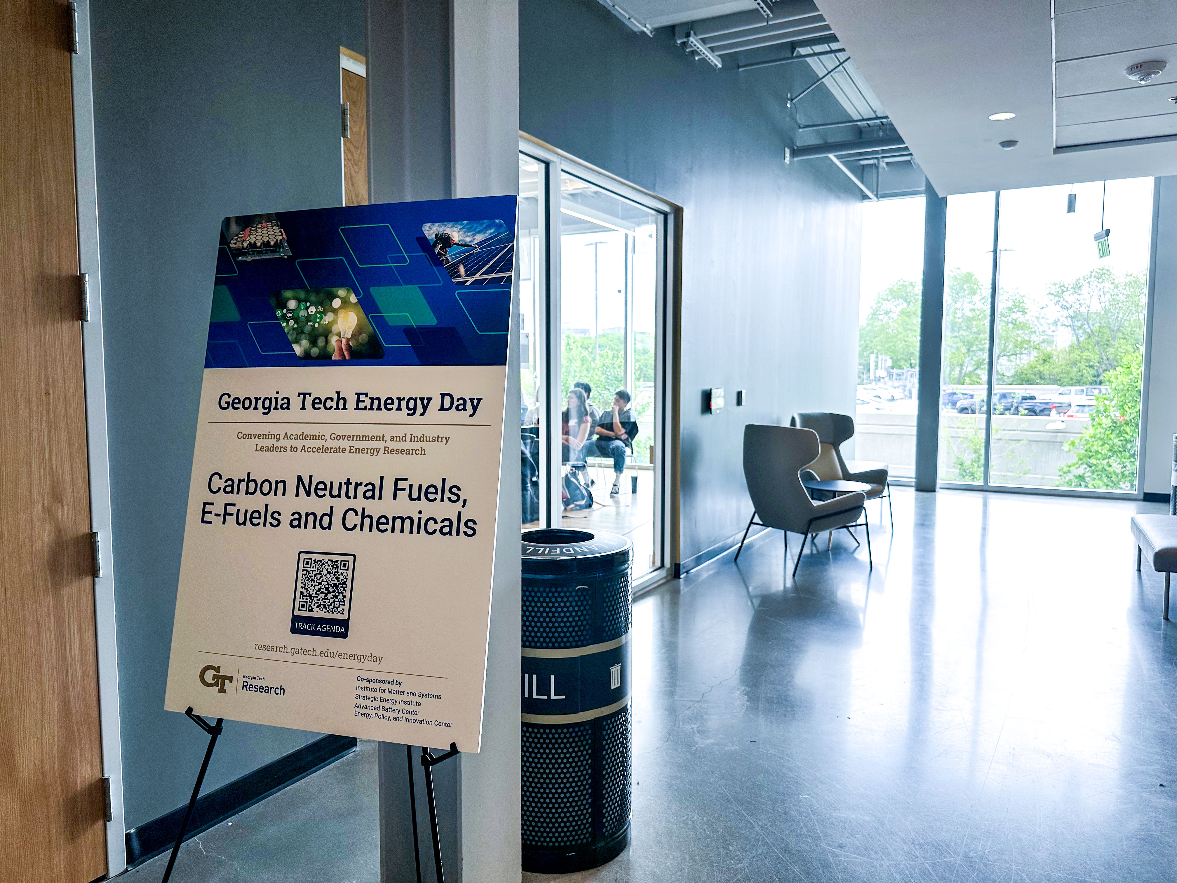 Session sign for Energy Day
