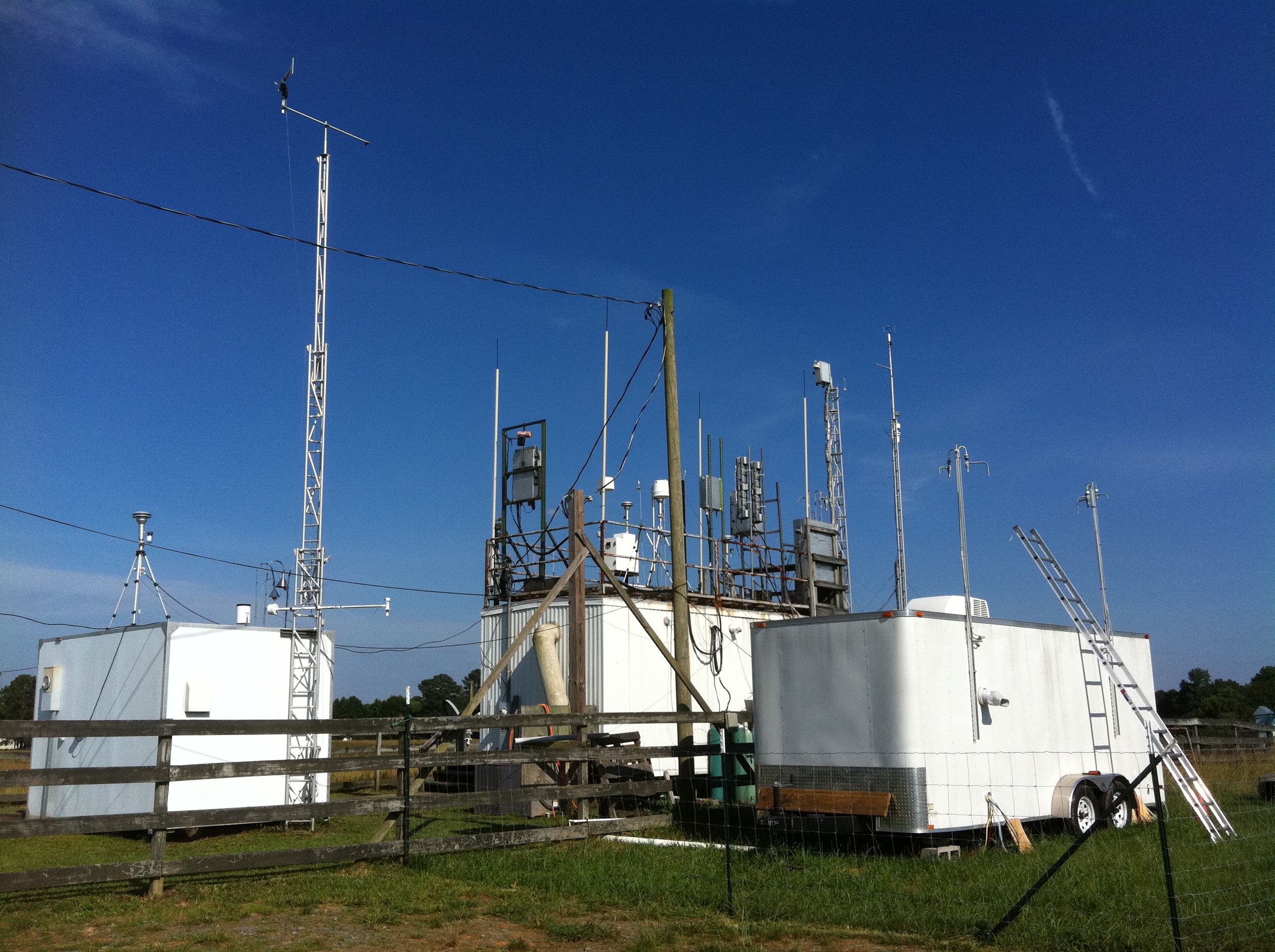 ambient atmospheric sampling site