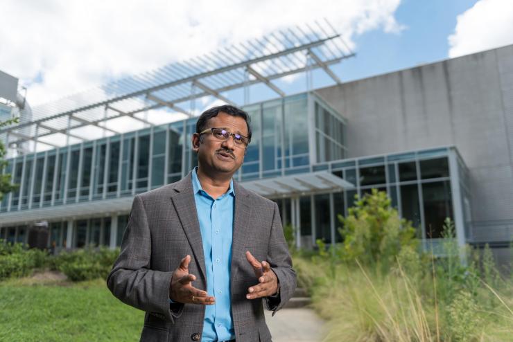 Krishnendu Roy at Marcus Building