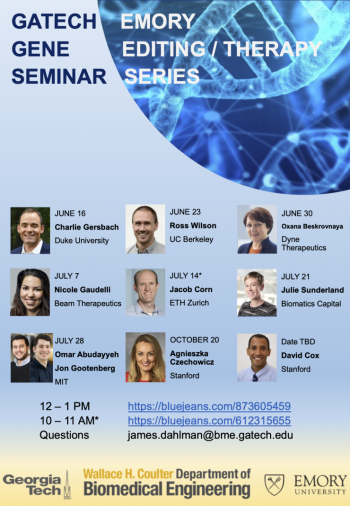 Gene Editing / Therapy Seminar Series 2021>
