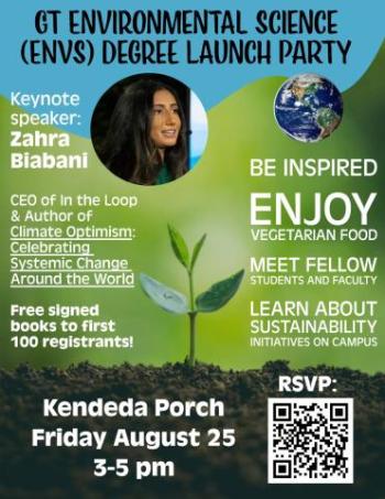 ENVS launch poster