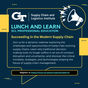 Succeeding in the Modern Supply Chain webinar