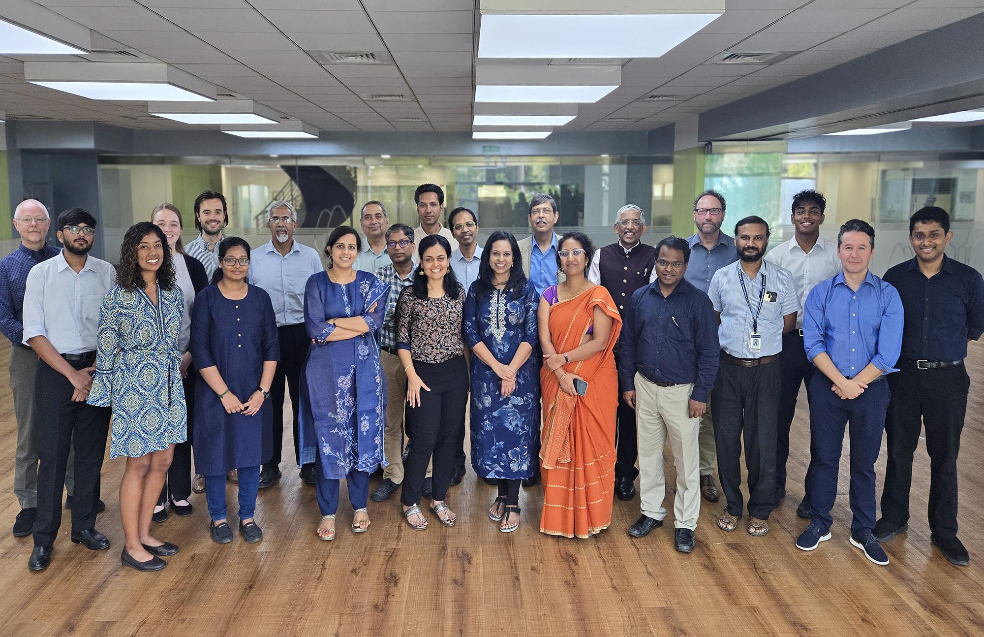 Pictured are faculty members from  IIT Madras, Emory University, Georgia Tech's Institute for People and Technology, and other members of the diabetes expert group