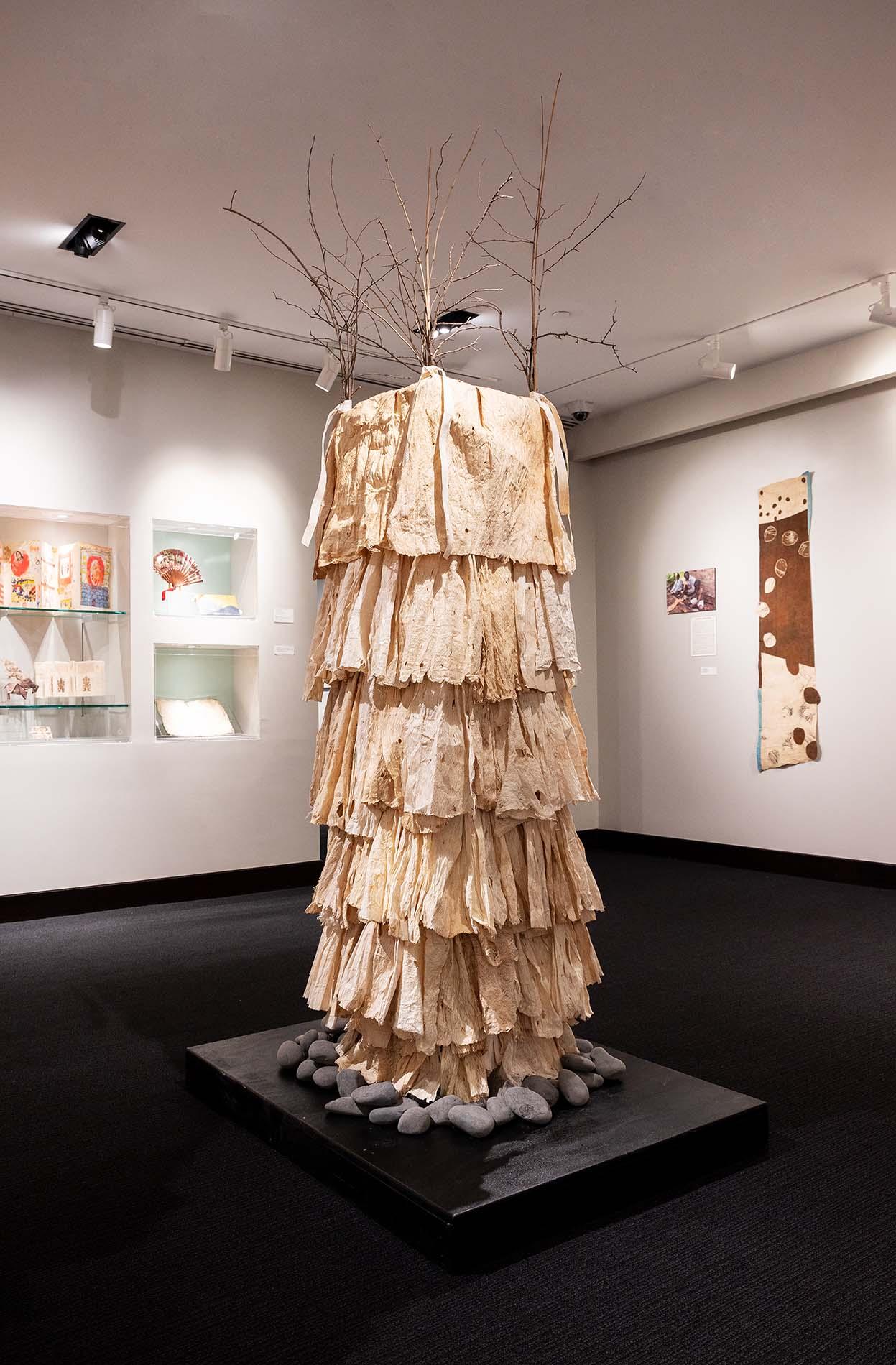 Bark Rhythms Exhibit at RBI Robert C. Williams Museum of Papermaking