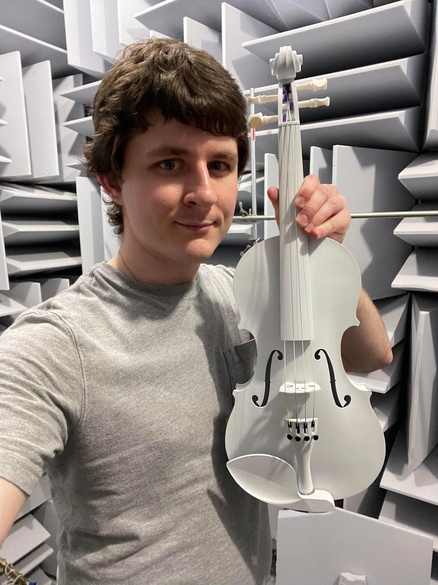 Kevin Kamperman, 3D Printed Violin