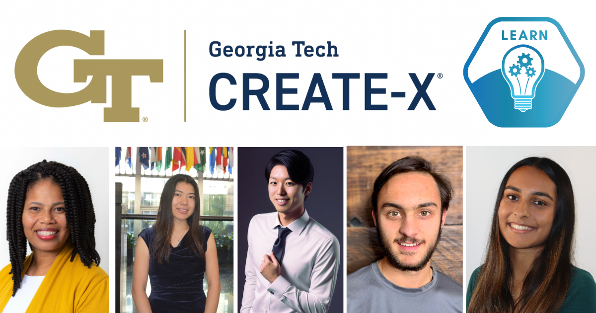 Yolanda Payne, Christie Peng, Shinhai Chen, Alex Aridgides, and Varuni Chopra.
