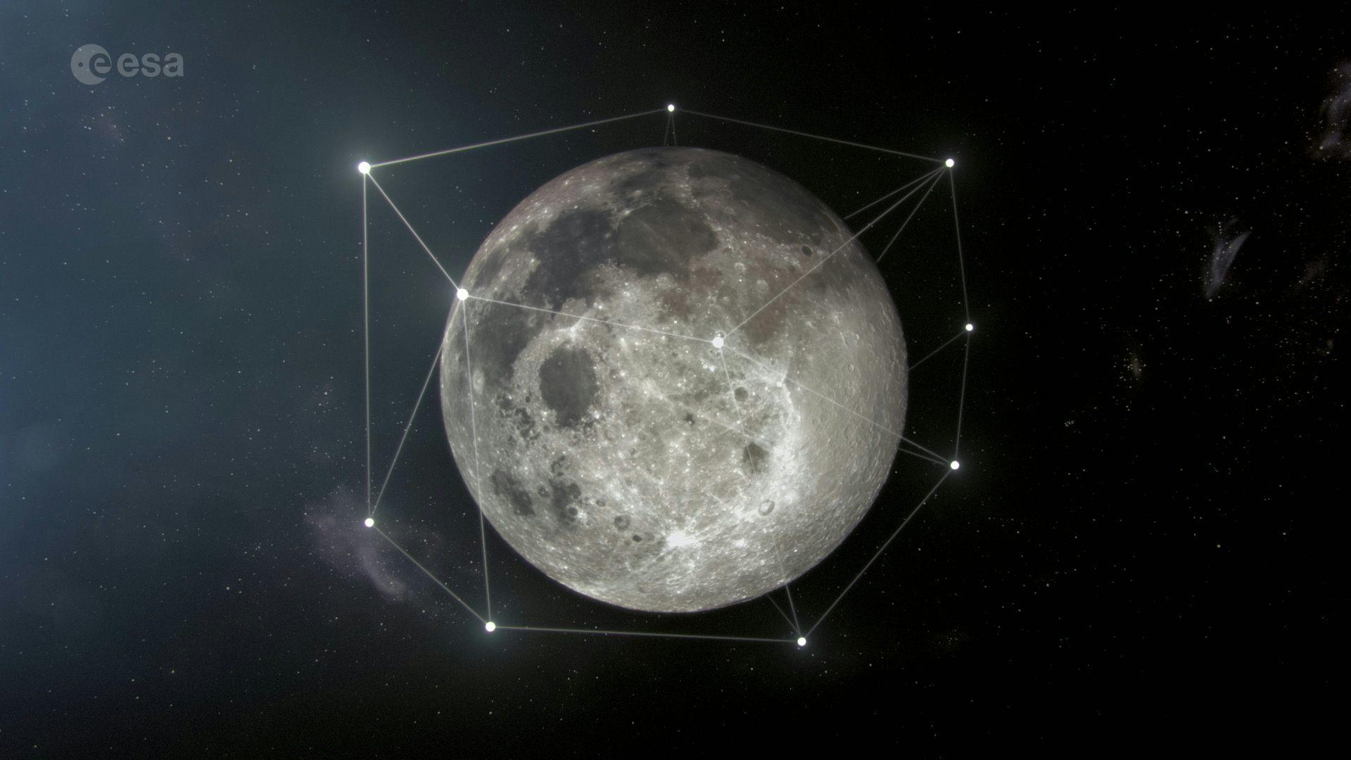 Many companies and space agencies want to send satellites to orbit the Moon, and crowding could become a concern. European Space Agency ©ESA, CC BY-NC