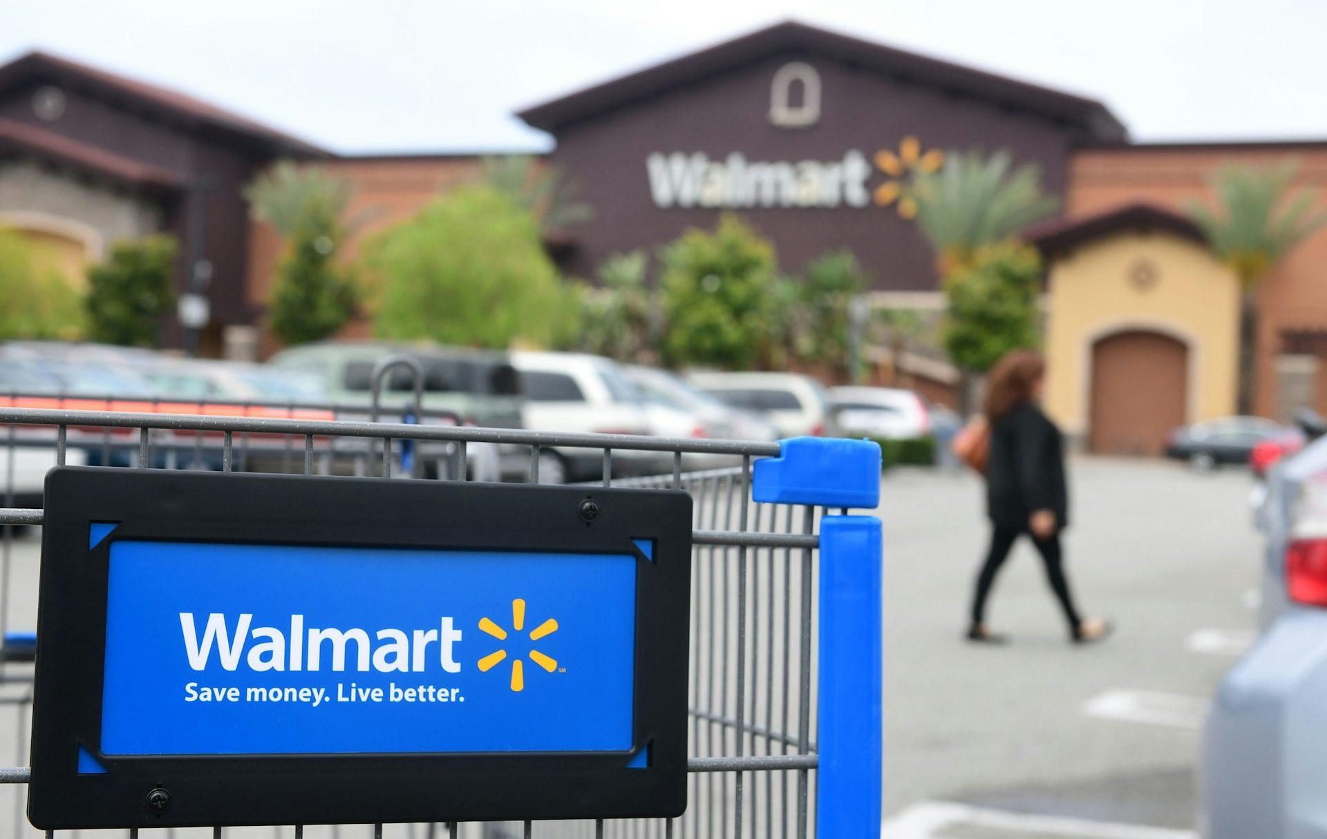 ‘Big-box’ supercenters can contribute to overpurchasing by shoppers. Frederic J. Brown/AFP via Getty Images