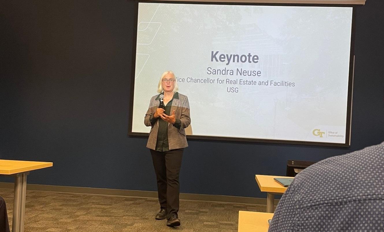 Image of Sandra Neuse, vice chancellor of Real Estate and Facilities, University System of Georgia
