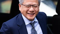 Jensen Huang, CEO of Nvidia, arrives for the Inaugural AI Insight Forum in the Russell Building on Capitol Hill on Sept. 13, 2023.