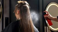 Hair Spray used on hair in a salon - Credit: Sergii Kolesnikov/Getty Images
