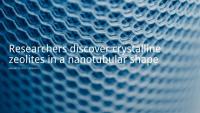 <p>Zeolites, which are crystalline porous materials, are very widely used in the production of chemicals, fuels, materials, and other products.</p>