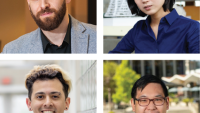 Pictured clockwise: Yanni Loukissas, HyunJoo Oh, Richmond Wong, and Moeiini Reilly