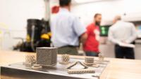 Advanced manufacturing methods like E-BPF enable the production of parts with complex geometries that traditional machining can't achieve, like those seen here at GTMI's Advanced Manufacturing Pilot Facility.