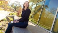 Georgia Tech human-centered computing Ph.D. student Ashley Boone is building data tools to reduce the likelihood of birds flying into buildings.