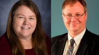 Susan Burns and Brandon Strickland