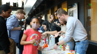 Child at ASF demo group
