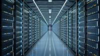 Server room in data center