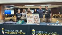 Energy Club Team on the Hackathon Day