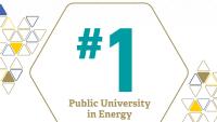 Graphic of Georgia Tech's No. 1 ranking in Energy