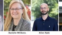 Pictured left-to-right: Rudy Gleason, Danielle Willkens, Allen Hyde, Lisa Marks