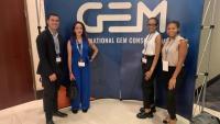 <p><em>Carolina Colón with other GEM fellows at the annual GEM conference in fall 2022 (Photo Credit: Carolina Colón). </em></p>