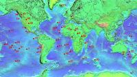 A global map of mantle plumes.