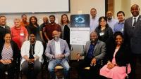 Attendees of the recent HBCU CHIPS Network meeting, where the Network's strategic direction and goals were determined.