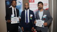 Pictured (left to right): Mustafa Ali, Armond Duncan, and Roshan Padhan