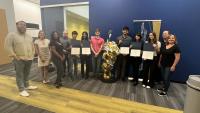 IPaT 2023 summer interns with IPaT research faculty members