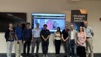 The 2023 Energy Faculty Fellows with the Georgia Tech Hosts