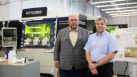 <p>Aaron Stebner (left) and Tom Kurfess are among the leaders of GA-AIM, a $65 million grant that focuses on manufacturing and AI in the state of Georgia. </p>