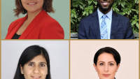 From Top Left (clockwise): Ana Mazmishvili, Ryan Anthony, Samin Alipour, Faeze Fahimi Aghda