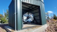 The Trinity Demonstrator telescope. (Photo Nepomuk Otte)