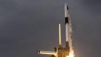  A SpaceX Falcon 9 rocket with its Crew Dragon capsule launches from Cape Canaveral, Fla., in January 2024. Chandan Khanna/AFP via Getty Images