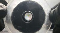 This rubbery disc is an artificial eye that could give soft robots vision. Corey Zheng/Georgia Institute of Technology