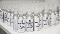 bottles of hand sanitizer