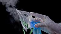 <p>A research team led by Georgia Tech Professor Phil Santangelo has developed an improved mRNA treatment that is designed to be used in a common nebulizer, like the one above, for a more efficient inhalable delivery of the medicine.</p>