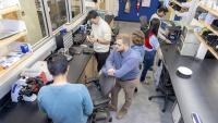 lab photo of many researchers working