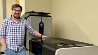 Tim Trent with 3D Systems Projet 2500 Plus
