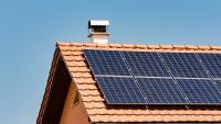 House with solar panels